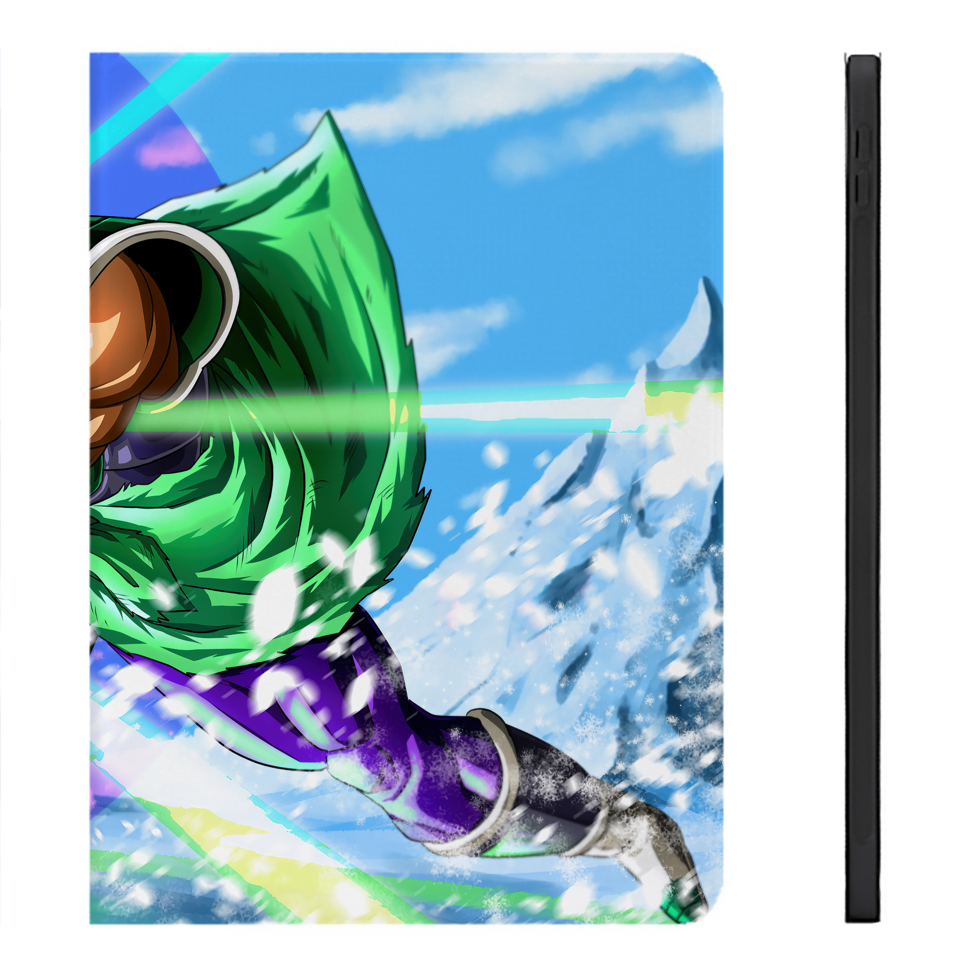 （画像用） ドラゴンボール DRAGON BALL IPadケース ペンホルダー付き ブックスタイルデザイン